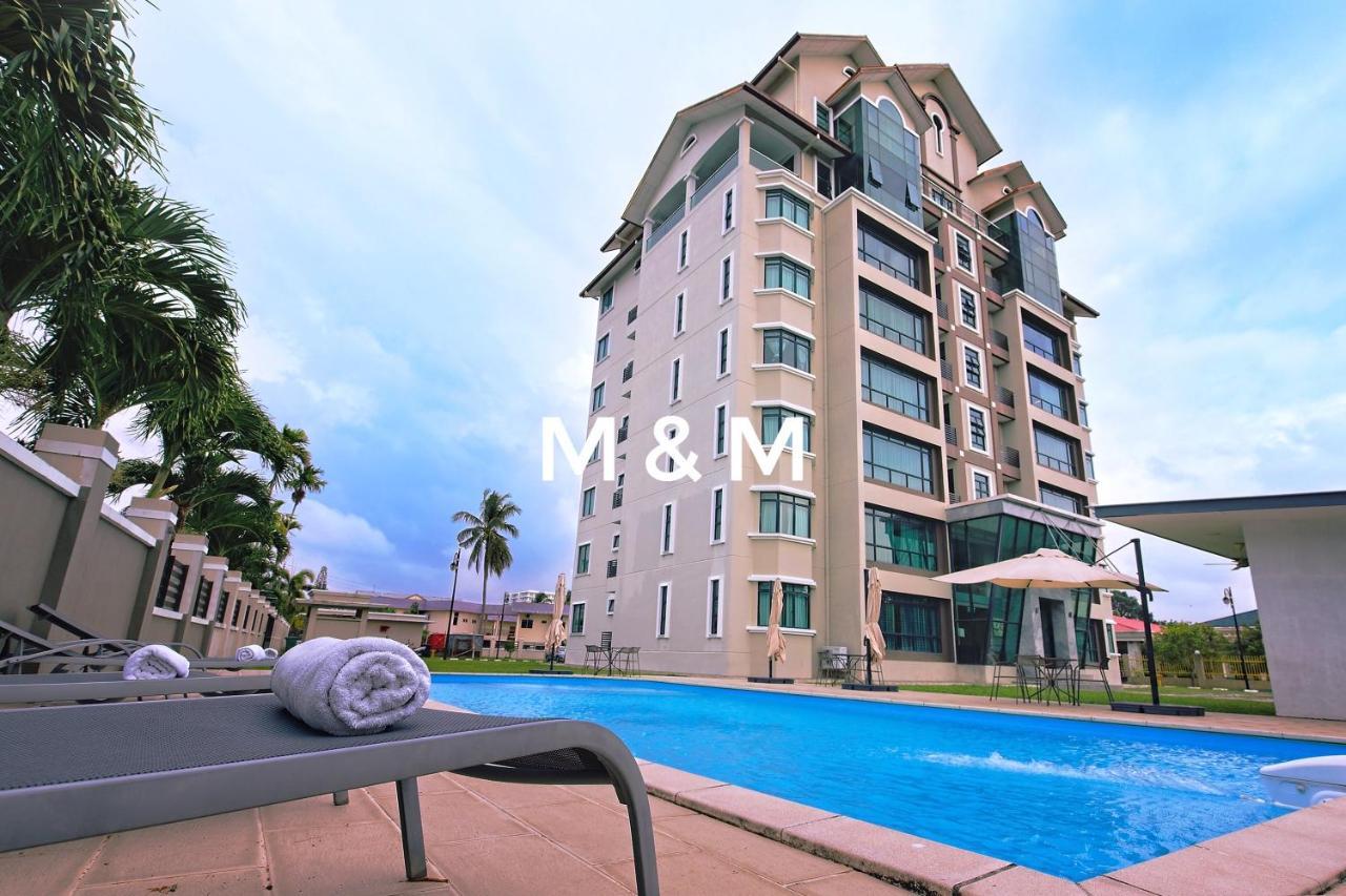 Aa Residen Luxury Condo Homestay 18Mins Walk Tanjung Aru Beach & Golf Course, Not Beach Side Resort Kota Kinabalu Exterior foto