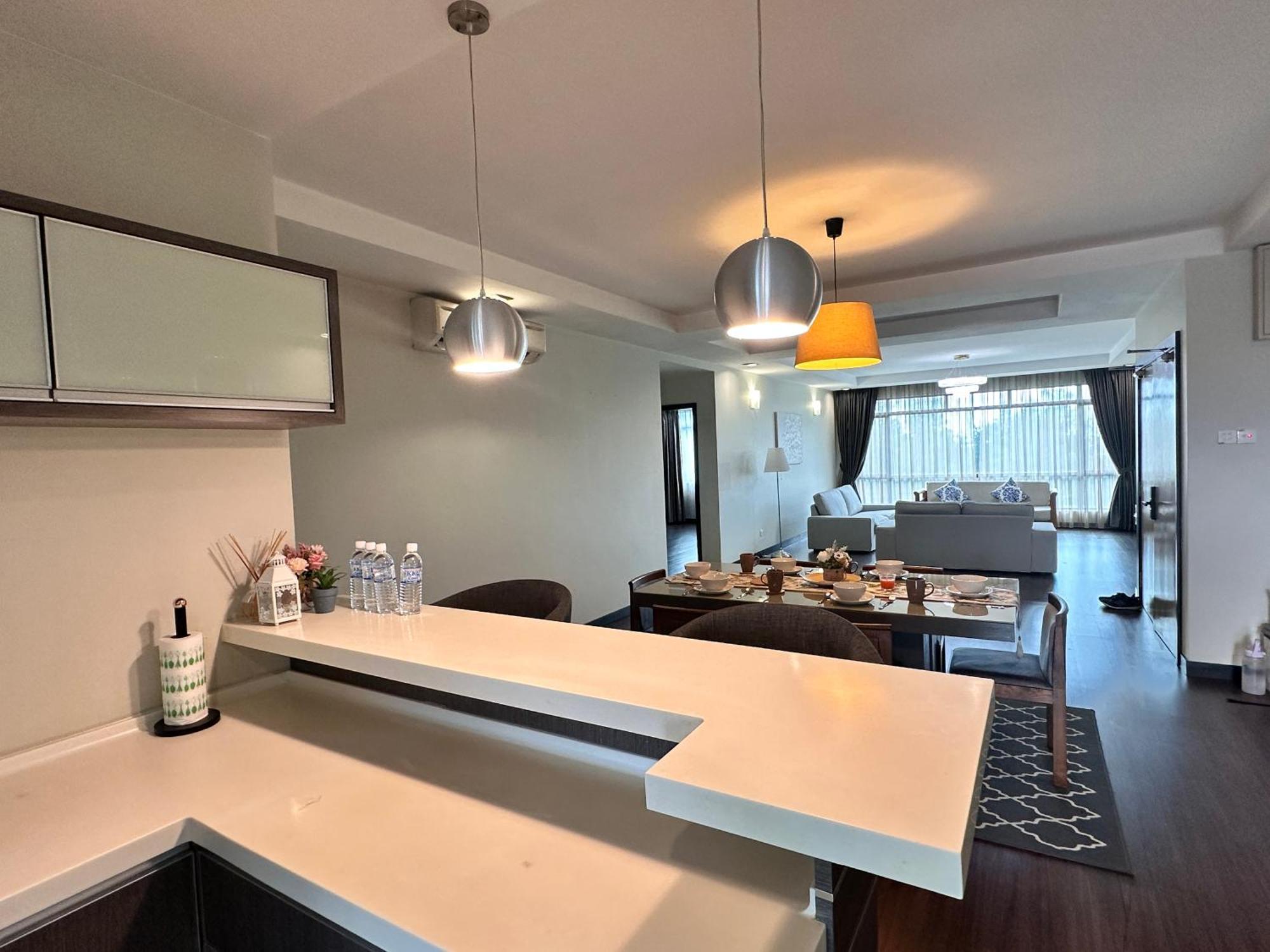 Aa Residen Luxury Condo Homestay 18Mins Walk Tanjung Aru Beach & Golf Course, Not Beach Side Resort Kota Kinabalu Exterior foto