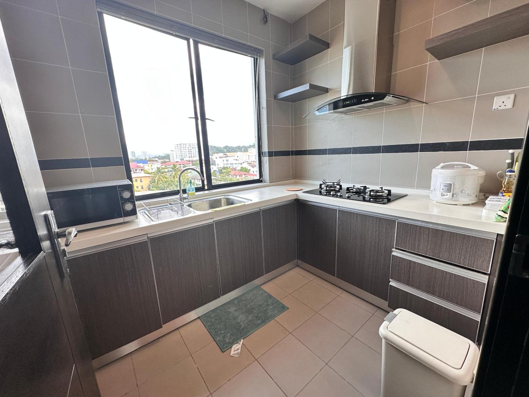 Aa Residen Luxury Condo Homestay 18Mins Walk Tanjung Aru Beach & Golf Course, Not Beach Side Resort Kota Kinabalu Exterior foto